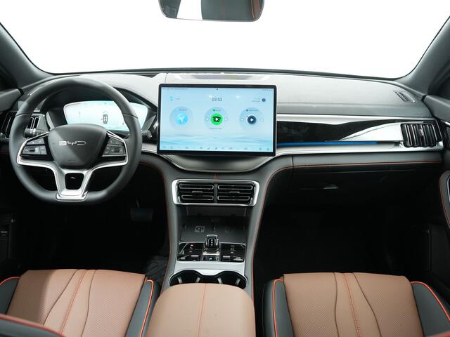 BYD Seal U 1.5 T DM-I 323PK AWD DESIGN BROWN | 1300 kg trekgewicht | Panoramadak | nieuw!