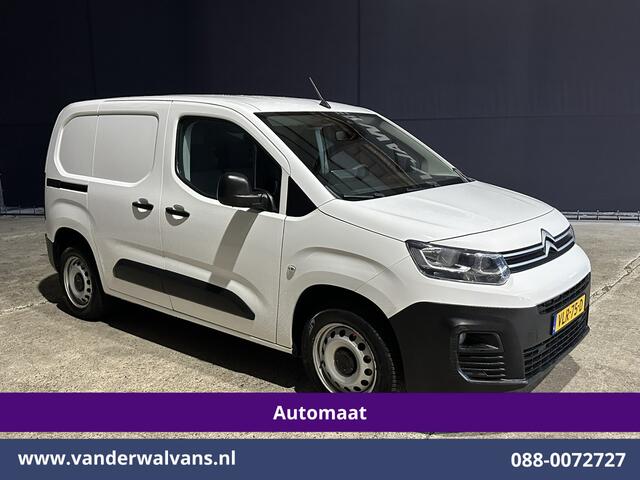 Citroen BERLINGO 1.5 BlueHDI 131pk Automaat L1H1 Euro6 Airco | 3-Zits | Apple Carplay | Android Auto | Cruisecontrol Parkeersensoren, Bijrijdersbank