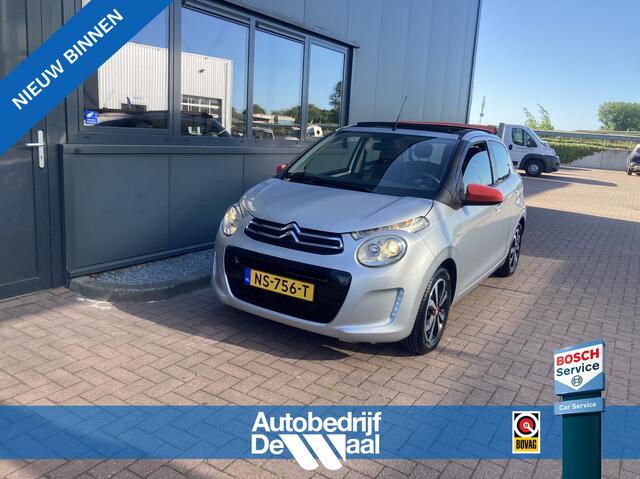 Citroen C1 1.2 PureTech 82pk Airscape Shine 5-drs. AIRCO/MEDIA/NAVI/15INCH/VOUWDAK
