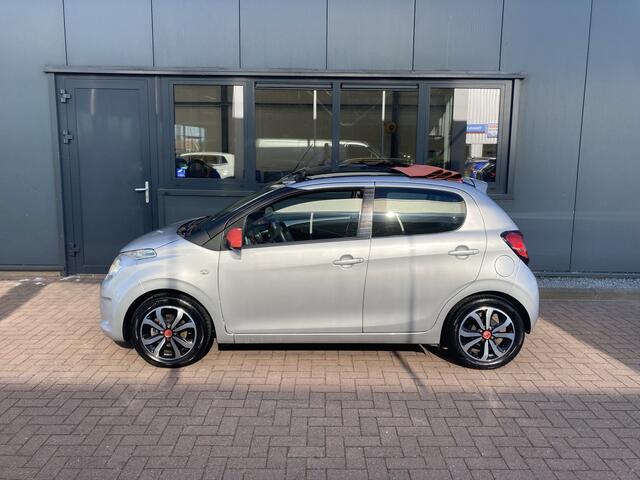 Citroen C1 1.2 PureTech 82pk Airscape Shine 5-drs. AIRCO/MEDIA/NAVI/15INCH/VOUWDAK