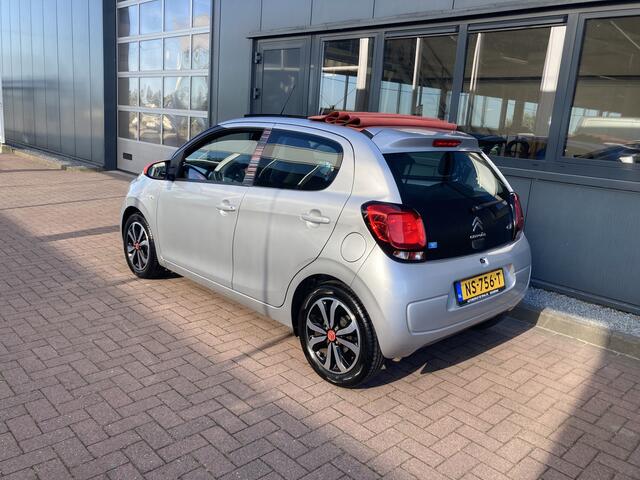 Citroen C1 1.2 PureTech 82pk Airscape Shine 5-drs. AIRCO/MEDIA/NAVI/15INCH/VOUWDAK