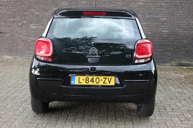 Citroen C1 1.0 VTi Feel, zwart, 5 deurs, airco, camera Inclusief BTW Inclusief 1 jaar garantie