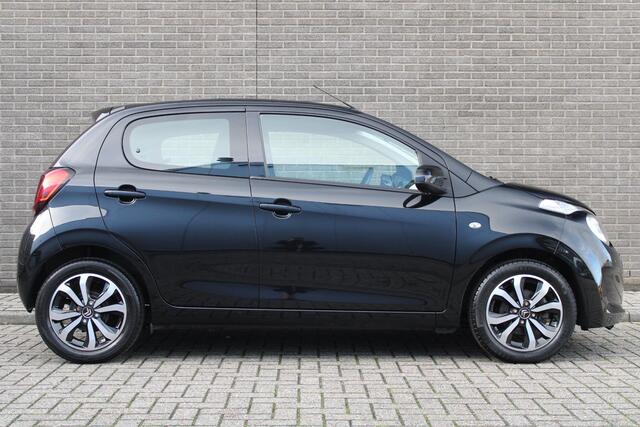 Citroen C1 1.0 VTi Airscape Shine Automaat, Elektr. Schuif/Kantel dak, Airco, Achteruitrijcamera, Applecarpl./Andr. Auto, 15''inch LM velgen