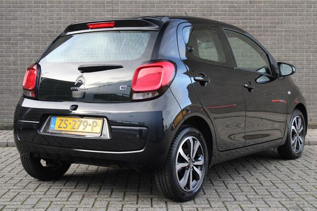 Citroen C1 1.0 VTi Airscape Shine Automaat, Elektr. Schuif/Kantel dak, Airco, Achteruitrijcamera, Applecarpl./Andr. Auto, 15''inch LM velgen