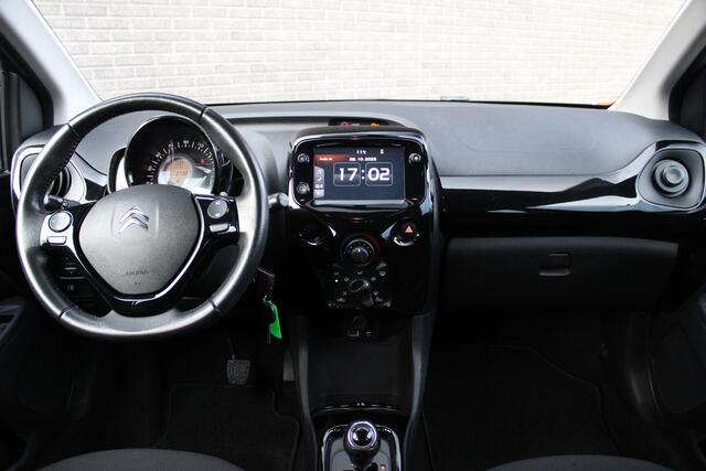 Citroen C1 1.0 VTi Airscape Shine Automaat, Elektr. Schuif/Kantel dak, Airco, Achteruitrijcamera, Applecarpl./Andr. Auto, 15''inch LM velgen