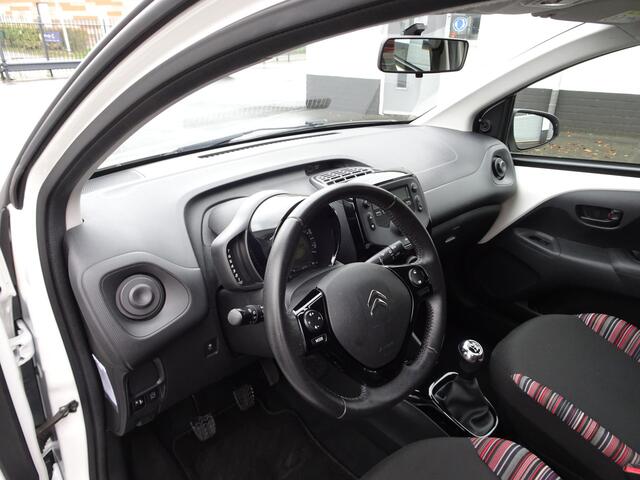 Citroen C1 1.0 VTi Feel Airco, bestuurders stoel in hoogte verstelbaar, elektrische ramen, centrale vergrendeling, enz.