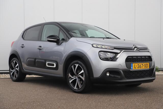 Citroen C3 1.2 PureTech Shine Navigatie Achteruitrijcamera 17 inch LMV Carplay Android Clima Cruise Rijstrooksensor