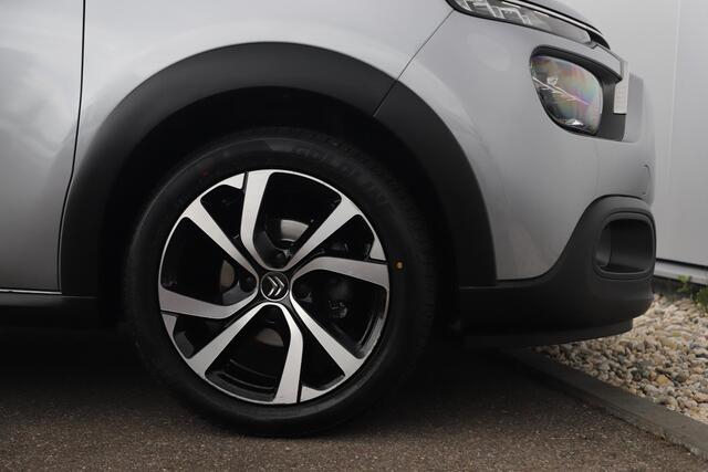 Citroen C3 1.2 PureTech Shine Navigatie Achteruitrijcamera 17 inch LMV Carplay Android Clima Cruise Rijstrooksensor