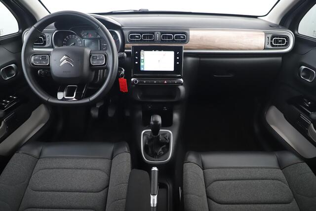 Citroen C3 1.2 PureTech Shine Navigatie Achteruitrijcamera 17 inch LMV Carplay Android Clima Cruise Rijstrooksensor
