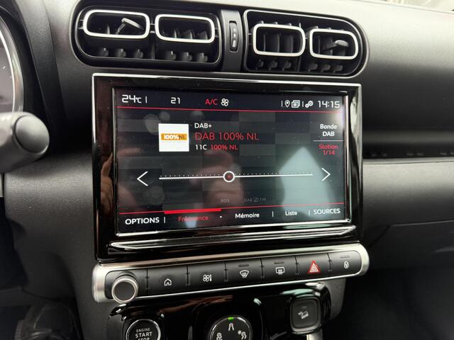 Citroen C3 Aircross 1.2 PureTech Plus 16"/Head-up/Keyless/Navigatie/Grip Control/Climate/Cruise/Apple Carplay & Android Auto