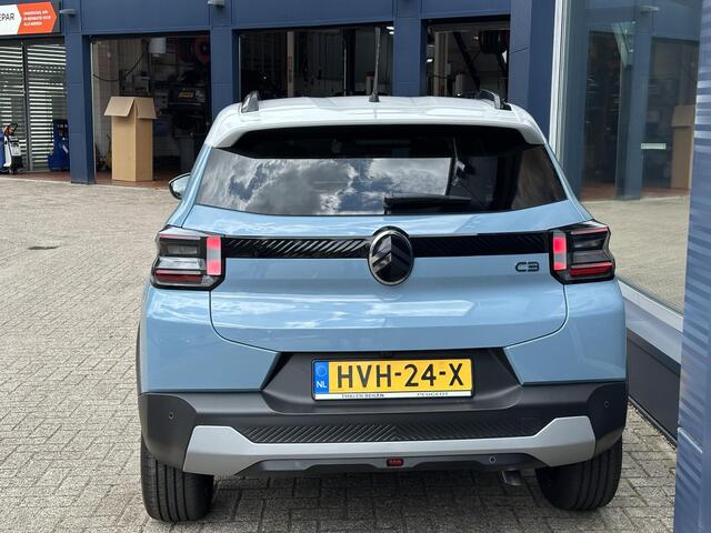 Citroen C3 1.2 Turbo 100 PK Max | Nieuwste Model | Navigatie | Parkeer Camera + Sensoren achterzijde | Lichtmetalen Velgen| Hoge zitpositie | LED Verlichting | Contrastkleur Dak | Climate control | Cruise control | DAB+ Radio |