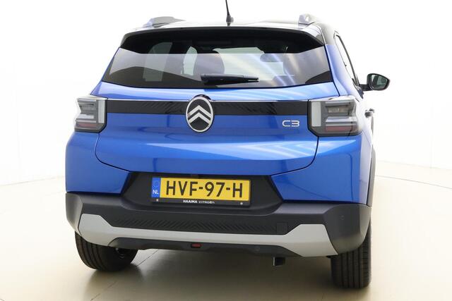 Citroen C3 1.2 Hybrid Max 110 PK | Automaat | Airco | Cruise Control | Licht metalen velgen | Camera | Parkeersensor | Draadloze telefoonlader | Nieuw uit voorraad leverbaar
