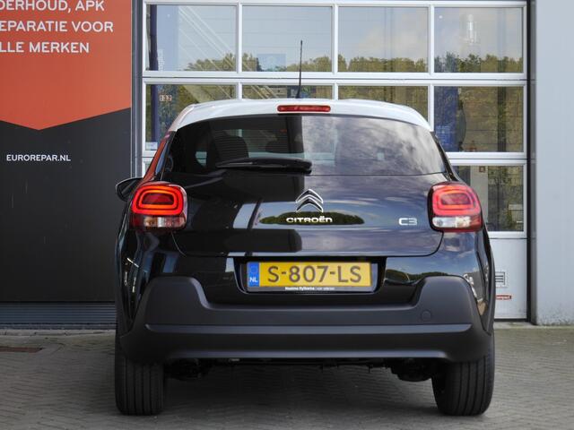 Citroen C3 1.2 PureTech Feel Edition Two-Tone | Achteruitrijcamera | Navigatie | Elektrische ramen | Lichtmetalen velgen | Cruise control | Mistlampen | Android auto | Apple carplay