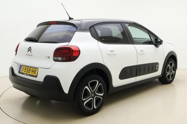 Citroen C3 1.2 PureTech Feel 81pk | Navigatie | Climate Control | Parkeersensoren Achter | Cruise Control | Zwart Dak | Weinig Kilometers | DAB Radio