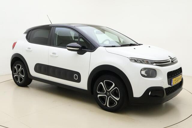 Citroen C3 1.2 PureTech Feel 81pk | Navigatie | Climate Control | Parkeersensoren Achter | Cruise Control | Zwart Dak | Weinig Kilometers | DAB Radio