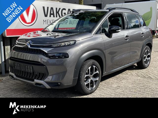 Citroen C3 Aircross 1.2 PureTech Shine 16"/Camera/Keyless/Head-up/Dodehoek/Grip Control/Navigatie/Apple Carplay & Android Auto/Climate/Cruise/PDC v+a