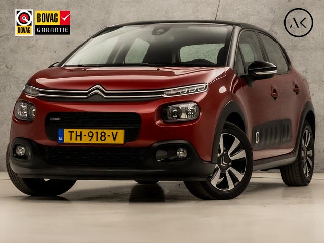 Citroen C3 1.2 PureTech S&S Shine Automaat (APPLE CARPLAY, GROOT NAVI, CAMERA, SPORTSTOELEN, PARKEERSENSOREN, CRUISE, LM VELGEN, NIEUWE APK, NIEUWSTAAT)