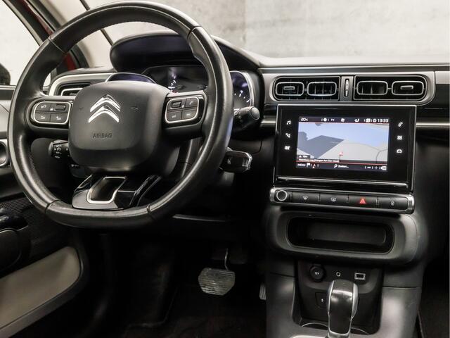 Citroen C3 1.2 PureTech S&S Shine Automaat (APPLE CARPLAY, GROOT NAVI, CAMERA, SPORTSTOELEN, PARKEERSENSOREN, CRUISE, LM VELGEN, NIEUWE APK, NIEUWSTAAT)