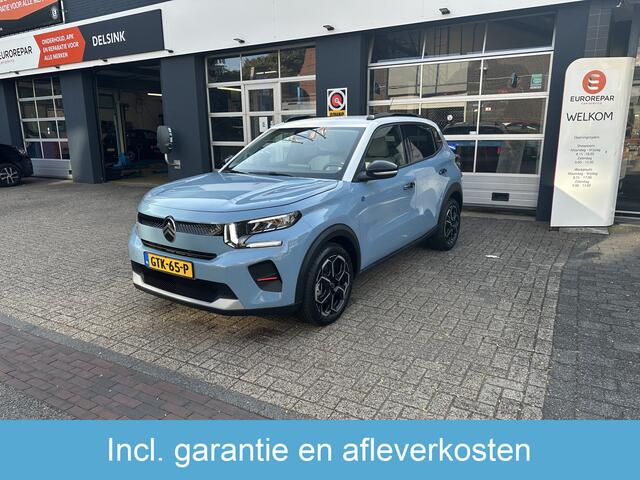 Citroen C3 Ë-C3 Max Elektrisch 113pk 44 kWh Airco/Cruise/Carplay/Android auto/Camera Eurorepar