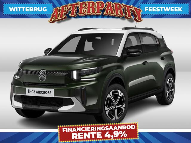 Citroen C3 Ë-C3 Aircross Max 113pk 44 kWh DIRECT RIJDEN - GRATIS WALLBOX - 8 JAAR GARANTIE