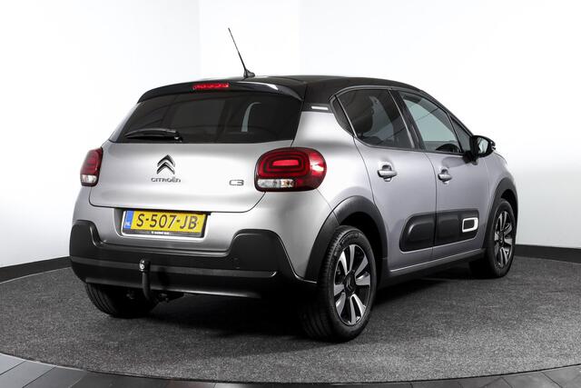 Citroen C3 1.2 PureTech Feel Edition 110 PK - Automaat Orig. NL | Cruise | Camera | NAV + App. Connect | ECC | Afn. Trekhaak | LM 16" |