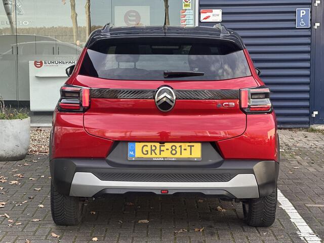Citroen C3 Ë-C3 Max 113pk 44 kWh | Comfort Stoelen | Apple Carplay/Android Auto | Parkeercamera/-sensoren | Full LED | DAB | Cruise Control | Climate Control | Draadloze telefoonlader |