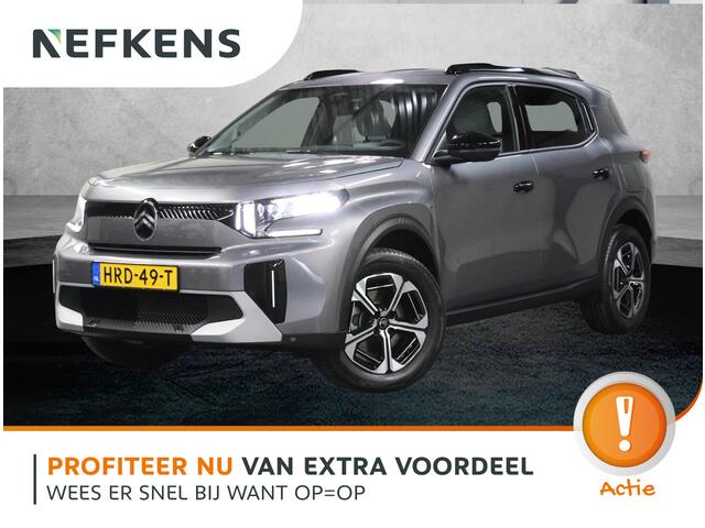 Citroen C3 Aircross 1.2 Hybrid 136PK Max | 1ste eigenaar | AppleCarPlay/AndroidAuto | ClimateControl | Camera | CruiseControl | LED Verlichting | Regensensor | Two-tone | Isofix | Privacy Glass | Parkeersenoren |