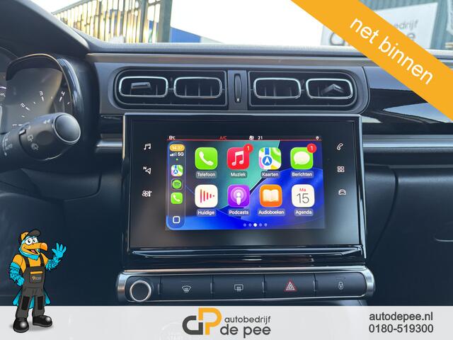 Citroen C3 1.2 PureTech Feel Edition GARANTIE/CARPLAY/CRUISE/CLIMA/BLUETOOTH/LICHTMETAAL rijklaarprijs!