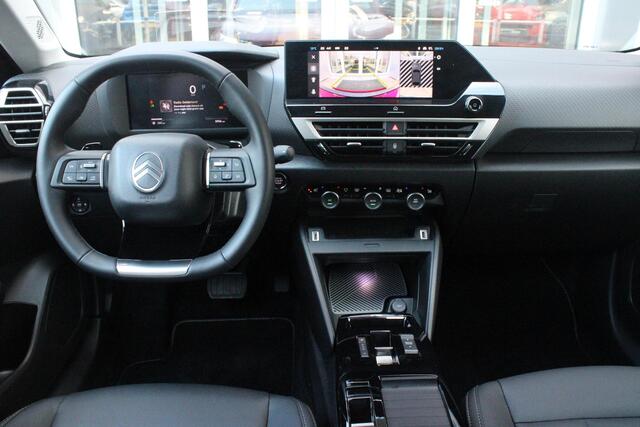 Citroen C4 1.2 Hybrid 145PK MAX | HEAD UP DISPLAY | CAMERA VOOR + ACHTER | NAVIGATIE | DRAADLOZE TELEFOONLADER | FULL LED KOPLAMPEN | DRAADLOZE APPLE CARPLAY/ANDROID AUTO | STOEL/STUUR/VOORRUIT VERWARMING | 18" LICHTMETALEN VELGEN | ADAPTIVE CRUISE CONTROL | CLIMATE