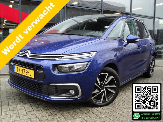 Citroen C4 PICASSO 1.2 PureTech Shine 131 PK | AUTOMAAT | 1E EIGENAAR | DEALER ONDERHOUDEN | TREKHAAK | 1470 KG TREKGEWICHT | VIERSEIZOENEN BANDEN | NAVIGATIE |