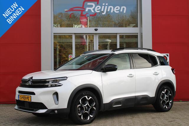 Citroen C5 Aircross 1.2 130PK AUTOMAAT SHINE | NAVIGATIE | 18" LICHTMETALEN VELGEN | PARKEERSENSOREN VOOR EN ACHTER | ACHTERUIRIJ CAMERA | CLIMATE CONTROL | APPLE CARPLAY/ANDROID AUTO | ADAPTIVE CRUISE CONTROL | DAB+ RADIO | KEYLESS ENTRY/START |