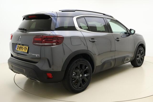 Citroen C5 Aircross 1.2 Hybrid ë-Series Automaat | Navigatie | Stoelverwarming | Climate control | Zwart dak | Lichtmetalen velgen Black | Zwart dak