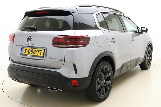 Citroen C5 Aircross 1.2 Hybrid ë-Series Automaat | Navigatie | Stoelverwarming | Climate control | Camera | Lichtmetalen velgen Black | Zwart dak