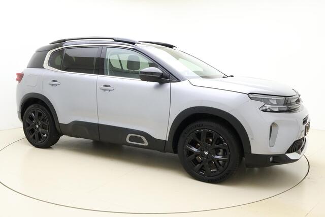 Citroen C5 Aircross 1.2 Hybrid ë-Series Automaat | Navigatie | Stoelverwarming | Climate control | Camera | Lichtmetalen velgen Black | Zwart dak