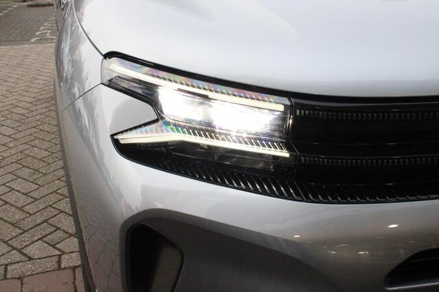 Citroen C5 Aircross 1.2 136PK AUTOMAAT Hybrid ë-SERIES | ELEKTRISCH BEDIENBARE BESTUURDERSSTOEL | APPLE CARPLAY/ANDROID AUTO | NAVIGATIE | FULL LED KOPLAMPEN | CLIMATE CONTROL | DAB+ RADIO | 19" LICHTMETALEN VELGEN | KEYLESS ENTRY/START | DODEHOEK DETECTIE | ADAPTIV