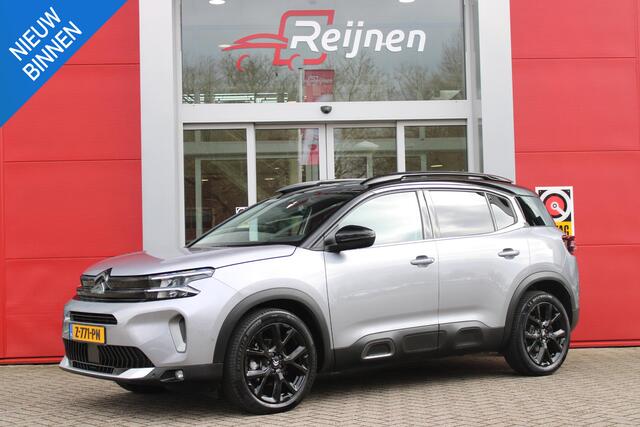 Citroen C5 Aircross 1.2 136PK AUTOMAAT Hybrid ë-SERIES | ELEKTRISCH BEDIENBARE BESTUURDERSSTOEL | APPLE CARPLAY/ANDROID AUTO | NAVIGATIE | FULL LED KOPLAMPEN | CLIMATE CONTROL | DAB+ RADIO | 19" LICHTMETALEN VELGEN | KEYLESS ENTRY/START | DODEHOEK DETECTIE | ADAPTIV