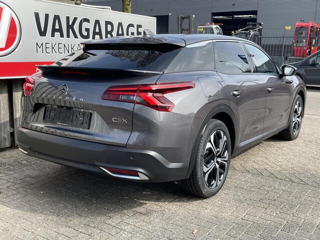 Citroen C5 X 1.6 Plug-in Hybrid Shine 19''/Leder/Dodehoek/Head-up display/Keyless/Stuur+stoelverwarming/Voorruitverwarming/DAB+/Camera