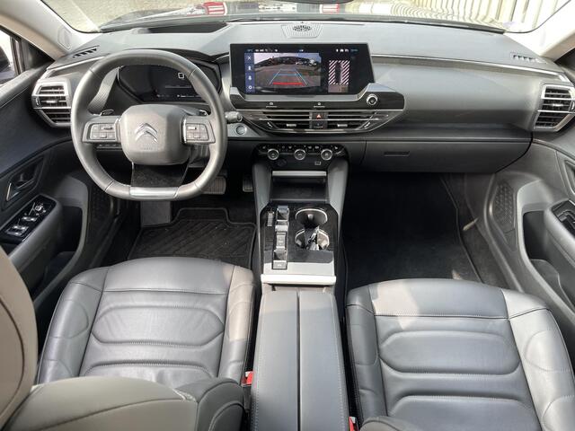 Citroen C5 X 1.6 Plug-in Hybrid Shine 19''/Leder/Dodehoek/Head-up display/Keyless/Stuur+stoelverwarming/Voorruitverwarming/DAB+/Camera