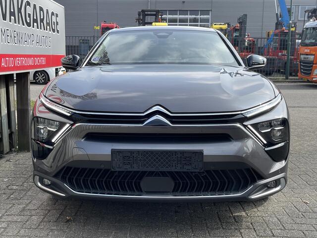 Citroen C5 X 1.6 Plug-in Hybrid Shine 19''/Leder/Dodehoek/Head-up display/Keyless/Stuur+stoelverwarming/Voorruitverwarming/DAB+/Camera