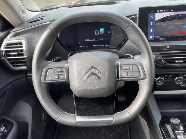 Citroen C5 X 1.6 Plug-in Hybrid Shine 19''/Leder/Dodehoek/Head-up display/Keyless/Stuur+stoelverwarming/Voorruitverwarming/DAB+/Camera