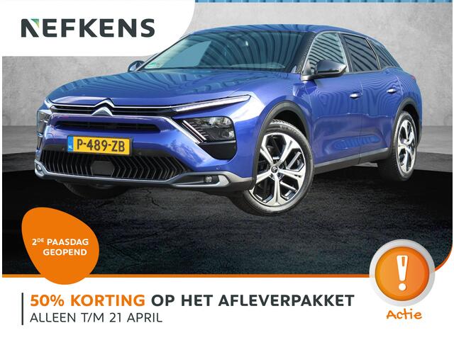 Citroen C5 X 130pk Feel | 1ste eigenaar | Camera | LED | 19"LMV | Navigatie | Keyless | AppleCarPlay/AndroidAuto |