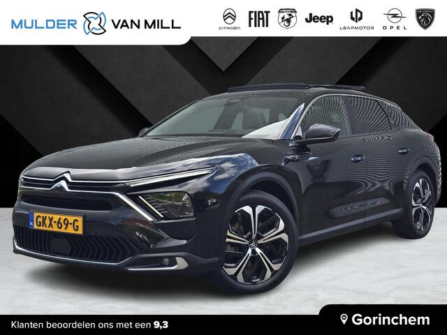 Citroen C5 X Shine Pack 1.6 Turbo 225pk Hybrid ë-EAT8 SCHUIF/KANTELDAK | 360° CAMERA | HIFI FOCAL AUDIO | NAVI | LEDER | STOELVERW. EN STOELKOELING | ADAPTIVE CRUISE | HANDSFREE A.KLEP | DAB+