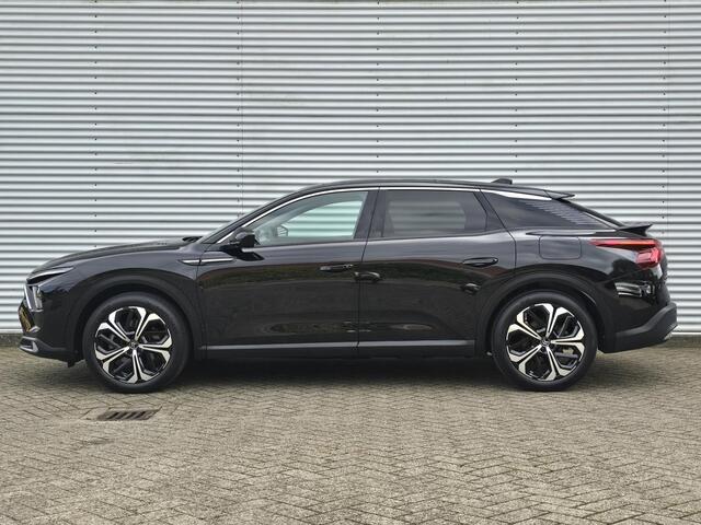 Citroen C5 X Shine Pack 1.6 Turbo 225pk Hybrid ë-EAT8 SCHUIF/KANTELDAK | 360° CAMERA | HIFI FOCAL AUDIO | NAVI | LEDER | STOELVERW. EN STOELKOELING | ADAPTIVE CRUISE | HANDSFREE A.KLEP | DAB+