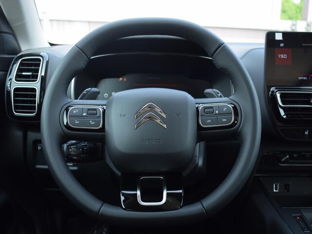 Citroen C5 Aircross 1.2 Hybrid 136 Max SCHUIFDAK | ELEKTRISCHE ACHTERKLEP | ELEKTRISCHE STOEL | ACHTERUITRIJCAMERA MET SENSOREN | UIT VOORRAAD LEVERBAAR