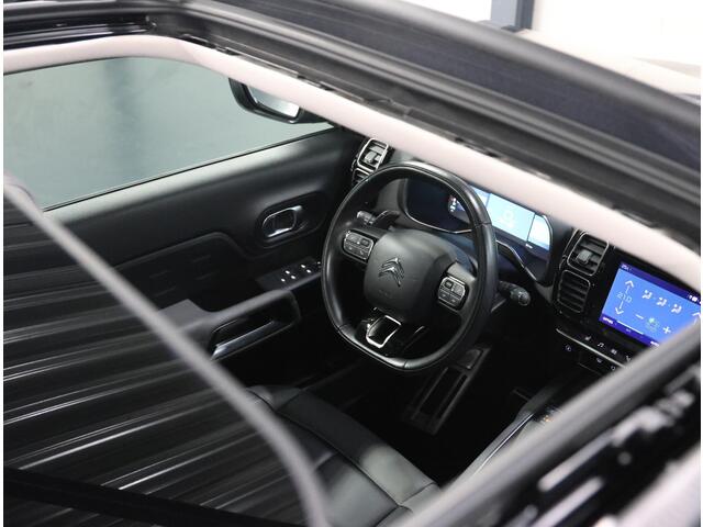 Citroen C5 Aircross 1.6 Plug-in Hybrid 225PK Shine | AppleCarPlay/AndroidAuto | 360'Camera | LEER | Glazen schuifdak | Cruise Control | 19''LMV | Stoelverwarming | Navigatie | Isofix | Privacy Glass | Elektrische Klep