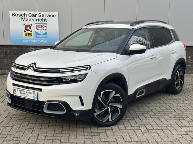 Citroen C5 Aircross 1.2 PureTech Shine | Leer | Pano | Winter-pakket | key-less | Dealer onderhouden | Interesse, Proefrit? Bel of app met: 06-24 28 28 42