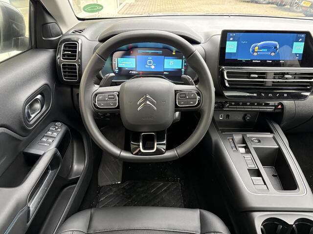 Citroen C5 Aircross 1.6 Plug-in Hybrid 180 Max | Schuif-/kanteldak | Adaptieve Cruise | 360gr Camera | Keyless Entry | Elektr. achterklep | PHC Vering | Comfort Seats