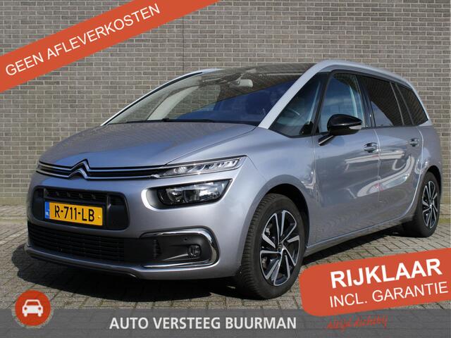 Citroen GRAND C4 PICASSO Spacetourer 1.2 PureTech Shine Automaat 7 zits Cruise/Climate control, Navigatie, Apple Carplay/Android auto, Audio/DAB, Keyless entry/Start