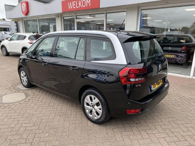 Citroen GRAND C4 PICASSO 1.2 PureTech Feel Automaat, 7 zits, cruise control, achteruitrij camera, dodehoek detectie, zeer ruime auto, panoramische voorruit, keyless,