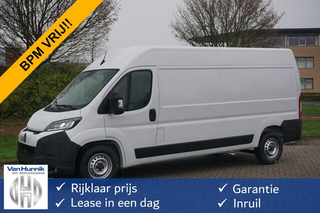 Citroen JUMPER 35 2.2180PK Automaat L3H2 BPM VRIJ!! 10" Navi, Clima, ACC, Cam + Digi cam, LED, 270º Deur!! NR. L611*
